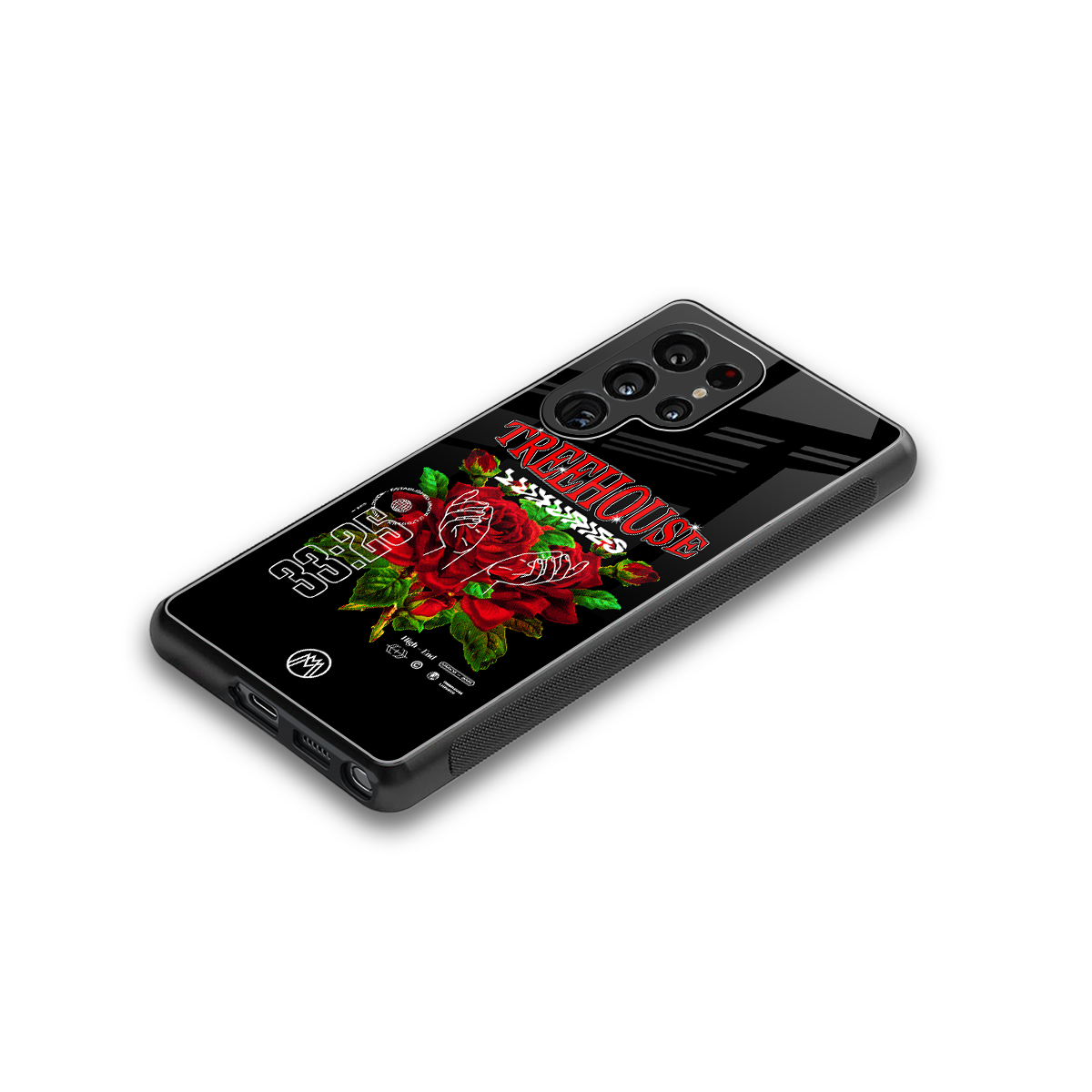 treehouse back phone cover | glass case for samsung galaxy s25 ultra