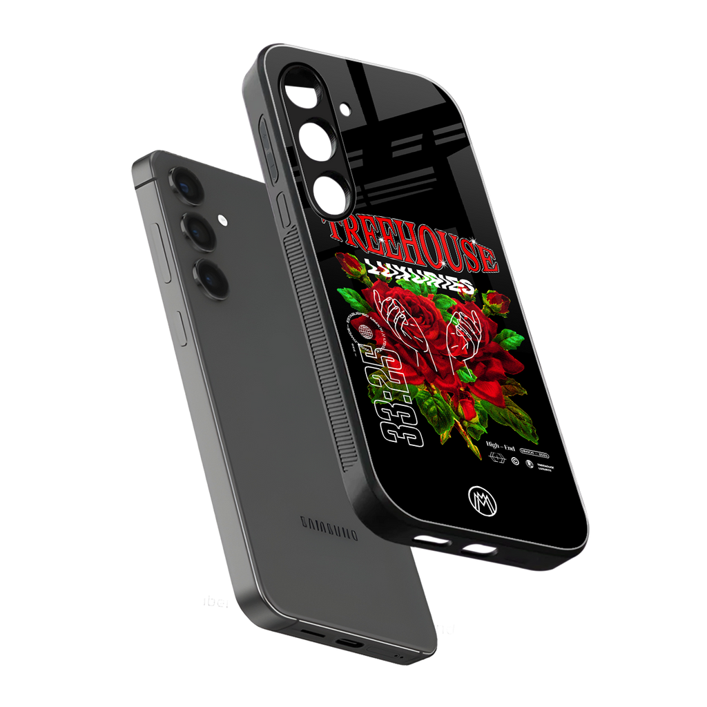 treehouse back phone cover | glass case for samsung galaxy s24