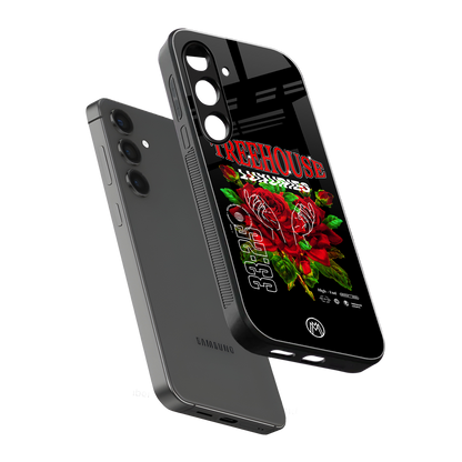 treehouse back phone cover | glass case for samsung galaxy s23