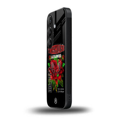 treehouse back phone cover | glass case for samsung galaxy s23 plus