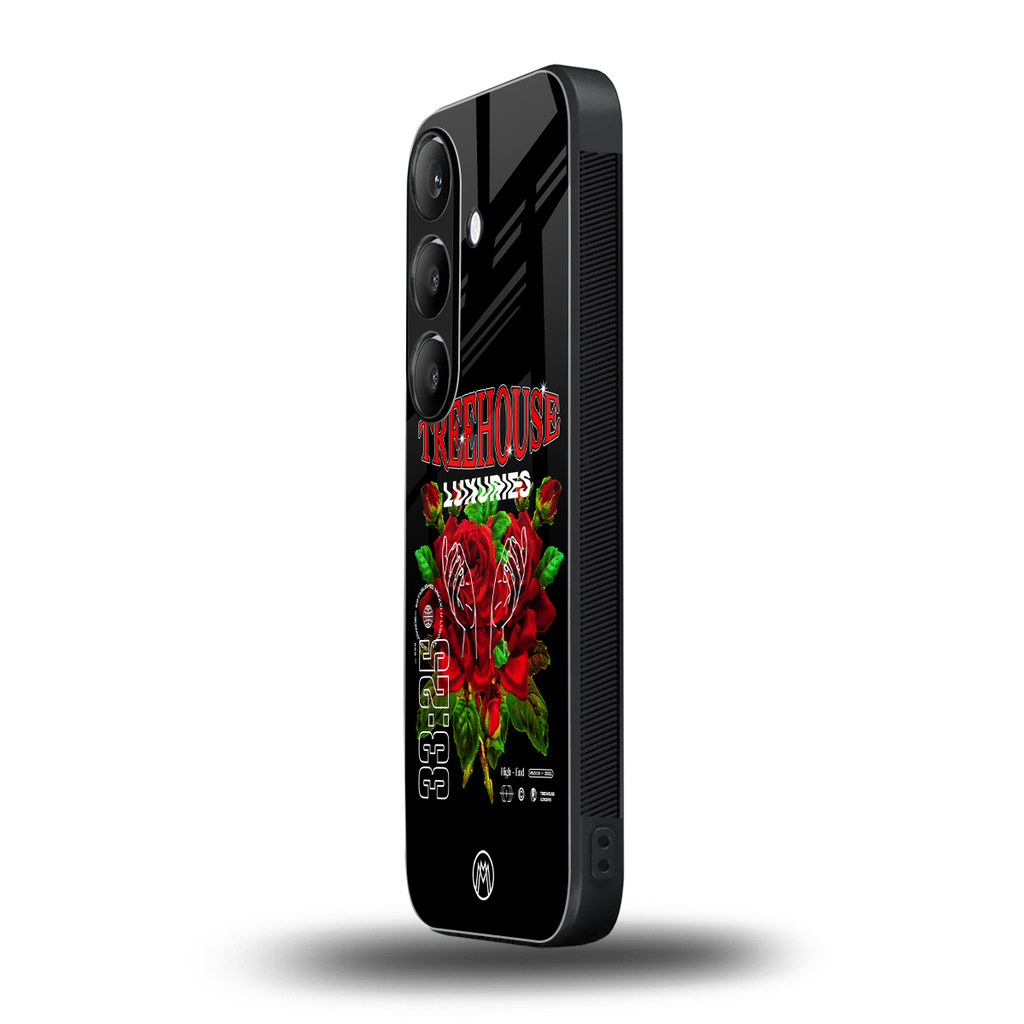 treehouse back phone cover | glass case for samsung galaxy s24 fe