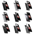 Durable Glass Back Mobile Case for iPhone, Samsung, OnePlus, Google Pixel, Redmi, Vivo, Oppo