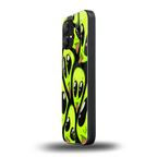trippy aliens back phone cover | glass case for nothing phone 1