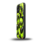 trippy aliens back phone cover | glass case for nothing phone 2