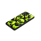 trippy aliens back phone cover | glass case for nothing phone 2