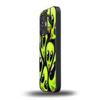 trippy aliens back phone cover | glass case for oneplus nord ce 3