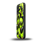 trippy aliens back phone cover | glass case for oneplus nord ce 4 lite