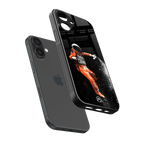 trippy astronaut back phone cover | glass case for iphone 16