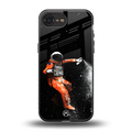 trippy astronaut back phone cover | glass case for iphone 16e
