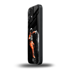 trippy astronaut back phone cover | glass case for nothing phone 2