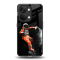 trippy astronaut back phone cover | glass case for oneplus nord 3