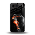 trippy astronaut back phone cover | glass case for oneplus nord 4
