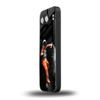 trippy astronaut back phone cover | glass case for oneplus nord 4