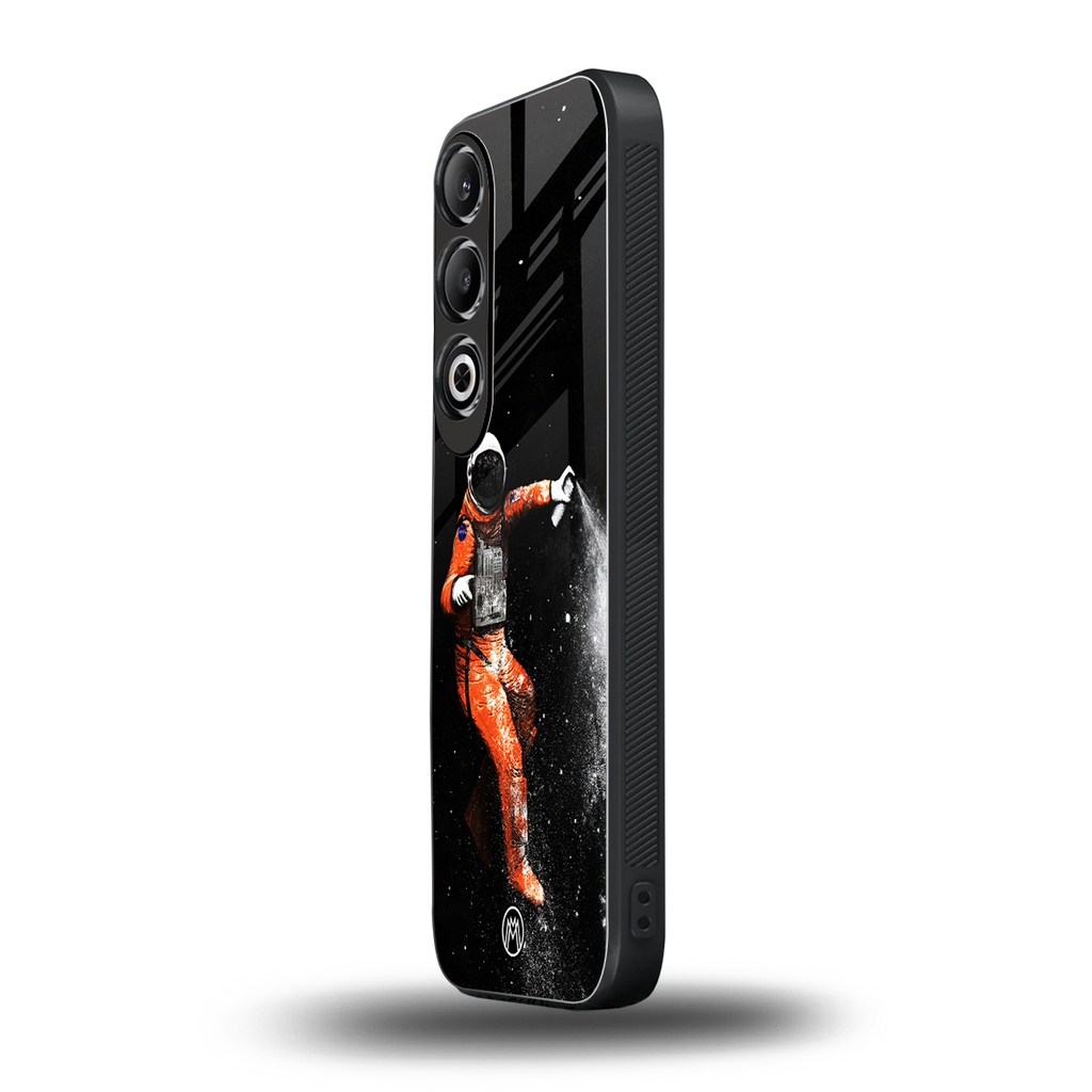 trippy astronaut back phone cover | glass case for oneplus nord ce 4