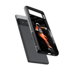 trippy astronaut back phone cover | glass case for google pixel 6 pro