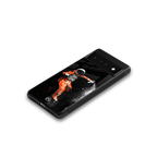 trippy astronaut back phone cover | glass case for google pixel 6 pro