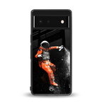trippy astronaut back phone cover | glass case for Google Pixel 6A
