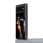 trippy astronaut back phone cover | glass case for Google Pixel 6A