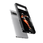 trippy astronaut back phone cover | glass case for google pixel 7 pro