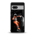 trippy astronaut back phone cover | glass case for Google Pixel 7
