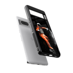 trippy astronaut back phone cover | glass case for Google Pixel 7