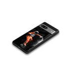 trippy astronaut back phone cover | glass case for Google Pixel 7