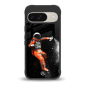 trippy astronaut back phone cover | glass case for google pixel 9