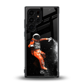trippy astronaut back phone cover | glass case for samsung galaxy s23 ultra