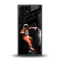 trippy astronaut back phone cover | glass case for samsung galaxy s25 ultra