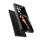 trippy astronaut back phone cover | glass case for samsung galaxy s25 ultra