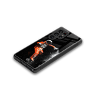 trippy astronaut back phone cover | glass case for samsung galaxy s25 ultra
