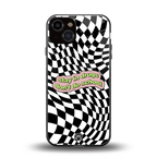trippy high life back phone cover | glass case for iphone 13