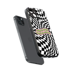 trippy high life back phone cover | glass case for iphone 14 plus