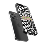 trippy high life back phone cover | glass case for iphone 14 pro max