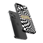 trippy high life back phone cover | glass case for iphone 16 pro