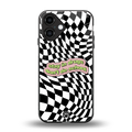 trippy high life back phone cover | glass case for iphone 16