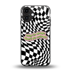 trippy high life back phone cover | glass case for iphone 16