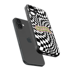 trippy high life back phone cover | glass case for iphone 16