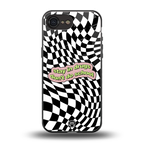 trippy high life back phone cover | glass case for iphone 16e