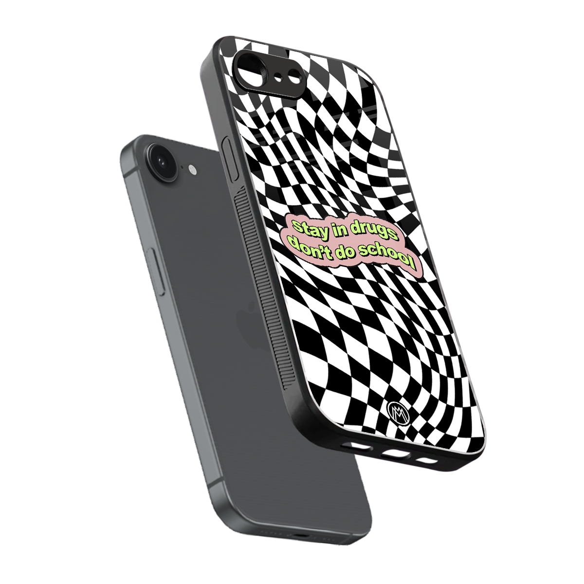 trippy high life back phone cover | glass case for iphone 16e