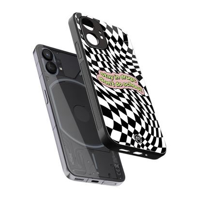 trippy high life back phone cover | glass case for nothing phone 1