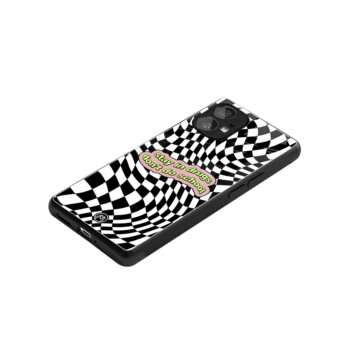 trippy high life back phone cover | glass case for nothing phone 1