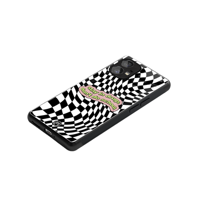 trippy high life back phone cover | glass case for nothing phone 1
