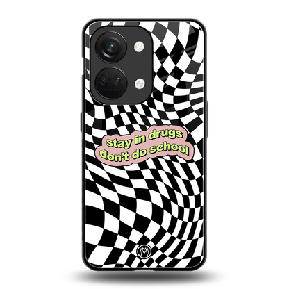 trippy high life back phone cover | glass case for oneplus nord 3