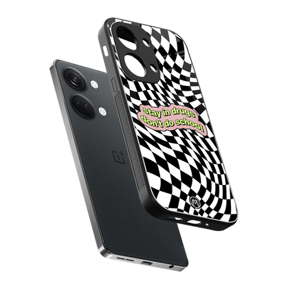 trippy high life back phone cover | glass case for oneplus nord 3