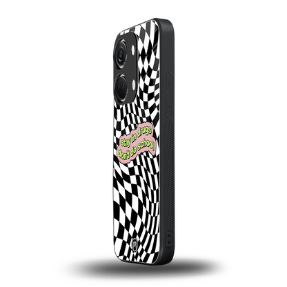 trippy high life back phone cover | glass case for oneplus nord 3