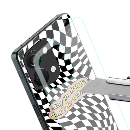 trippy high life back phone cover | glass case for oneplus nord 3
