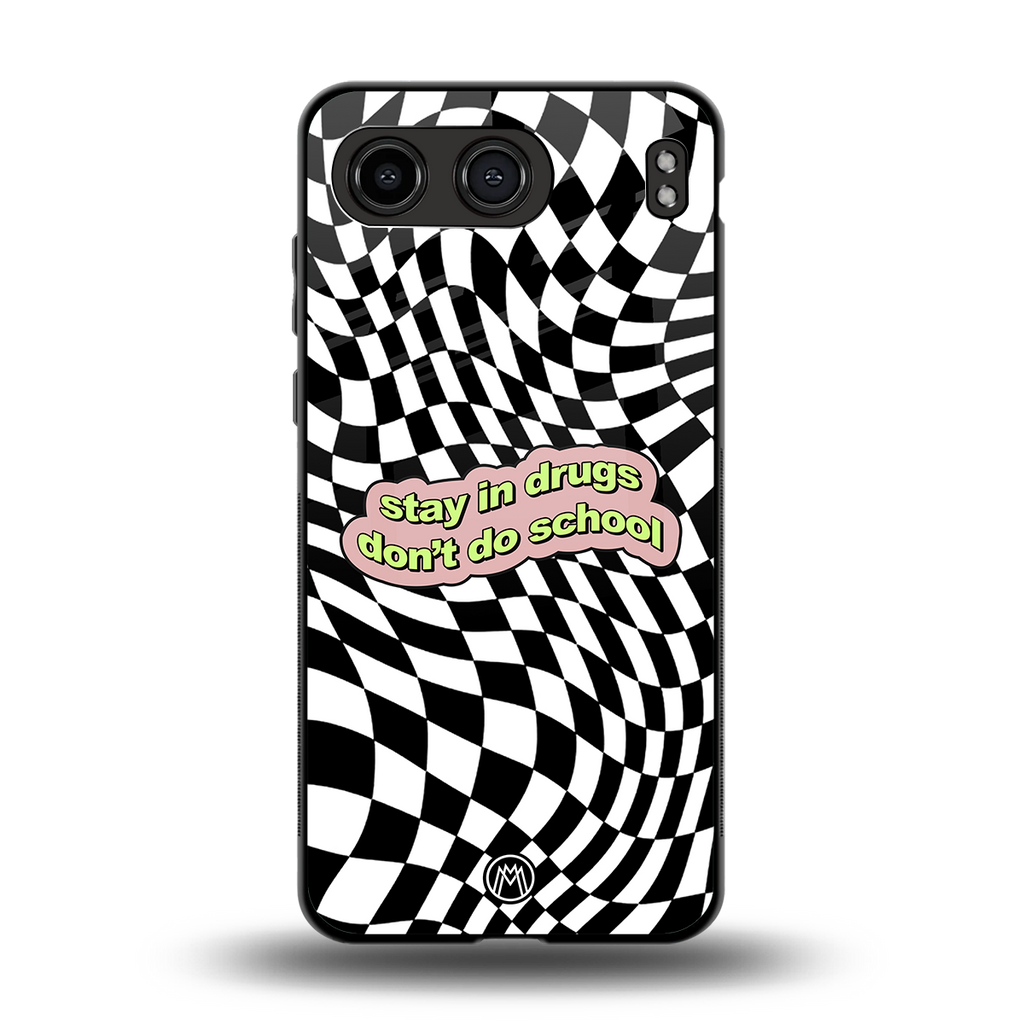 trippy high life back phone cover | glass case for oneplus nord 4