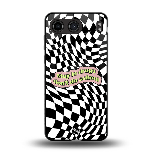 trippy high life back phone cover | glass case for oneplus nord 4