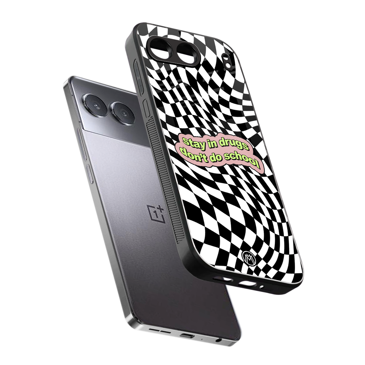 trippy high life back phone cover | glass case for oneplus nord 4
